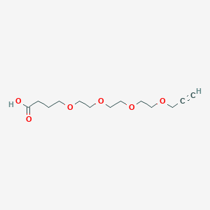 molecular formula C13H22O6 B610241 炔丙基-PEG4-(CH2)3-酸 CAS No. 1872433-74-3