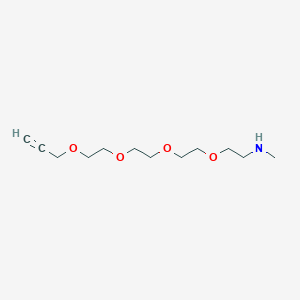 molecular formula C12H23NO4 B610247 Propargyl-PEG4-methylamine CAS No. 1807530-11-5