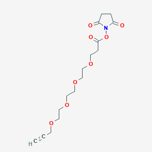 molecular formula C16H23NO8 B610248 炔丙基-PEG4-NHS 酯 CAS No. 1428629-70-2
