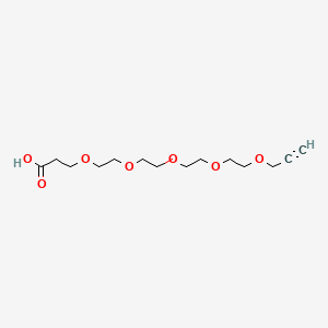 molecular formula C14H24O7 B610252 炔丙基-PEG5-酸 CAS No. 1245823-51-1