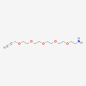 molecular formula C13H25NO5 B610253 炔丙基-PEG5-胺 CAS No. 1589522-46-2