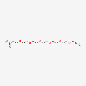 molecular formula C16H28O8 B610263 炔丙基-PEG6-酸 CAS No. 1951438-84-8