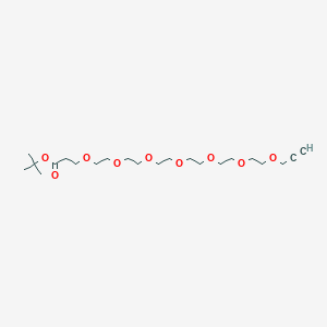 molecular formula C22H40O9 B610272 炔丙基-PEG7-叔丁酯 CAS No. 1818294-29-9