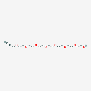 molecular formula C17H32O8 B610274 炔丙基-PEG8-醇 CAS No. 1422023-54-8