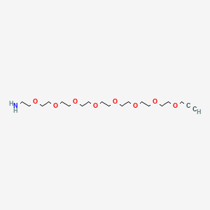 molecular formula C19H37NO8 B610275 炔丙基-PEG8-胺 CAS No. 1196732-52-1