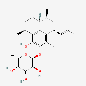 molecular formula C26H38O6 B610316 Pseudopterosin E CAS No. 121011-80-1