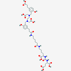 molecular formula C44H62N6O17 B610320 Psma-hbed-CC CAS No. 1366302-52-4