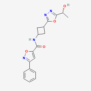 molecular formula C18H18N4O4 B610333 Nesolicaftor CAS No. 1953130-87-4