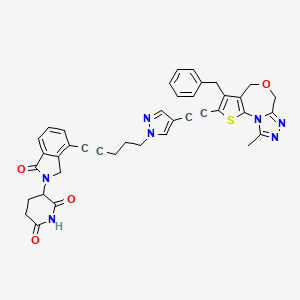 molecular formula C39H33N7O4S B610376 QCA570 CAS No. 2207569-08-0