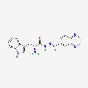 molecular formula C22H22N4O B610472 罗辛 CAS No. 1173671-63-0