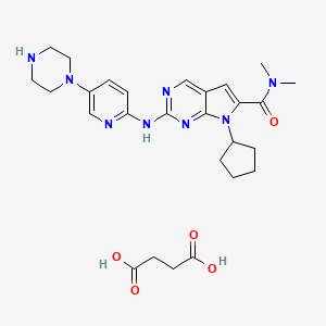 B610476 Ribociclib succinate CAS No. 1374639-75-4