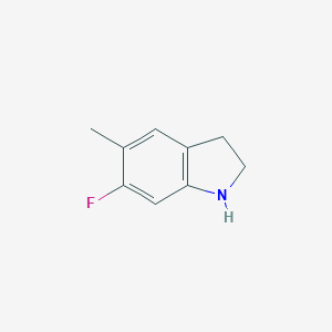B061048 6-Fluoro-5-methylindoline CAS No. 162100-50-7