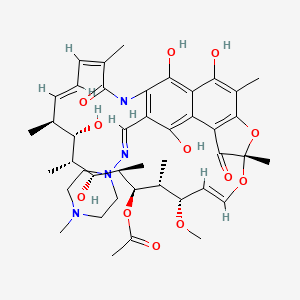 molecular formula C43H58N4O12 B610482 利福平 CAS No. 13292-46-1