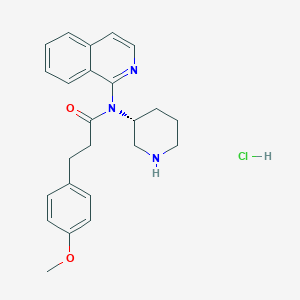 molecular formula C24H28ClN3O2 B610486 R-IMPP盐酸盐 CAS No. 2173005-10-0