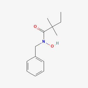 B610488 N-benzyl-N-hydroxy-2,2-dimethylbutanamide CAS No. 1956370-21-0