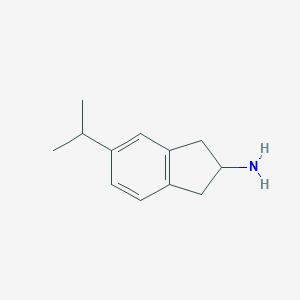 B061049 5-Isopropyl-2,3-dihydro-1H-inden-2-amine CAS No. 162752-10-5
