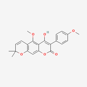 B610543 Robustic acid CAS No. 5307-59-5