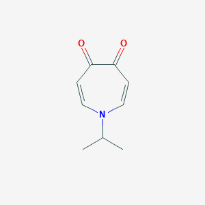 B061055 1-Propan-2-ylazepine-4,5-dione CAS No. 162712-49-4