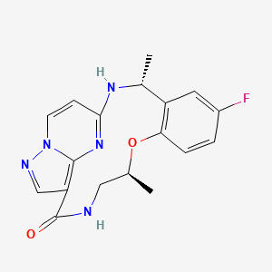 molecular formula C18H18FN5O2 B610555 来那替尼 CAS No. 1802220-02-5