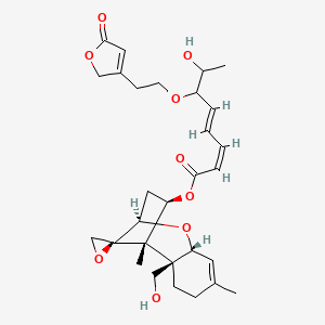 molecular formula C29H38O9 B610557 罗里丁 L2 CAS No. 85124-22-7