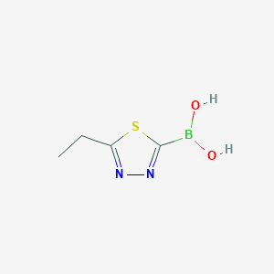 B061056 5-Ethyl-1,3,4-thiadiazol-2-ylboronic acid CAS No. 170573-24-7