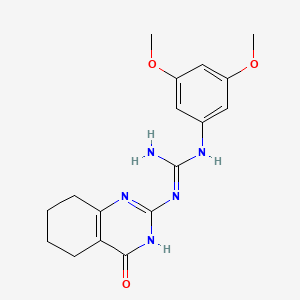 N''-(3,5-dimethoxyphenyl)-N-(4-oxo-1,4,5,6,7,8-hexahydro-2-quinazolinyl)guanidine