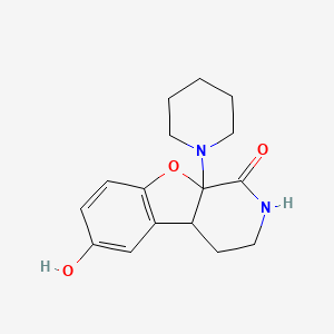 6-Hydroxy-9a-piperidin-1-yl-2,3,4,4a-tetrahydro-[1]benzofuro[2,3-c]pyridin-1-one