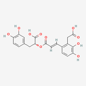 molecular formula C20H18O10 B610670 Salvianolic acid D CAS No. 142998-47-8