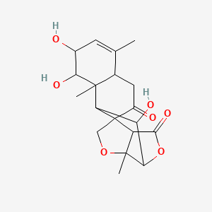 molecular formula C19H24O7 B610671 Samaderin C CAS No. 803-21-4