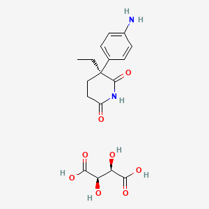 (S)-Aminoglutethimide tartrate