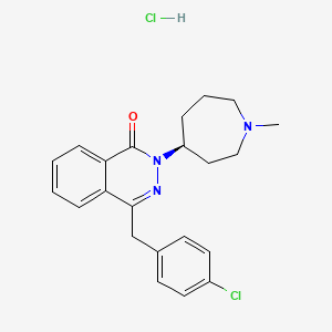 molecular formula C22H25Cl2N3O B610701 (S)-Azelastine Hydrochloride CAS No. 153408-27-6