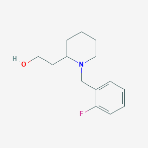 2-[1-(2-fluorobenzyl)-2-piperidinyl]ethanol