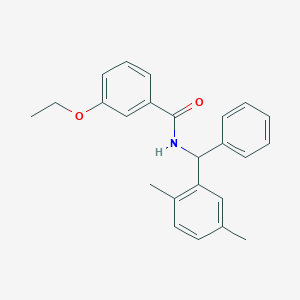 N-[(2,5-dimethylphenyl)-phenylmethyl]-3-ethoxybenzamide