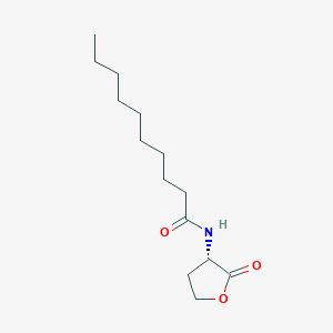 B061074 N-[(3s)-2-Oxotetrahydrofuran-3-Yl]decanamide CAS No. 177315-87-6