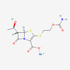 molecular formula C11H13N2NaO6S2 B610742 Unii-SH1V2hhm4V CAS No. 94392-35-5