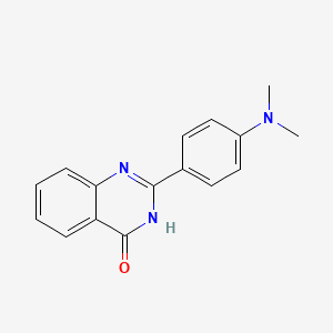 2-(4-(Dimethylamino)phenyl)quinazolin-4(1H)-one