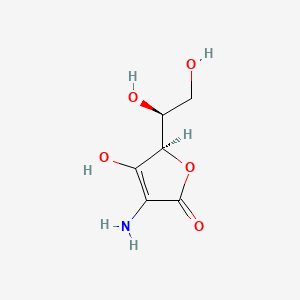 molecular formula C6H9NO5 B610750 L-Scorbamic acid CAS No. 32764-43-5