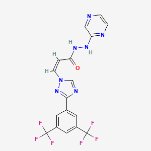 molecular formula C17H11F6N7O B610770 Selinexor CAS No. 1393477-72-9