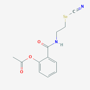 molecular formula C12H12N2O3Se B610788 Se-NSAID-8 CAS No. 1850293-95-6