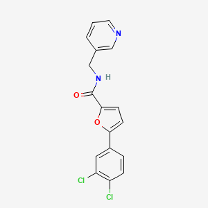 5-(3,4-dichlorophenyl)-N-(3-pyridinylmethyl)-2-furamide