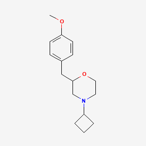 4-cyclobutyl-2-(4-methoxybenzyl)morpholine