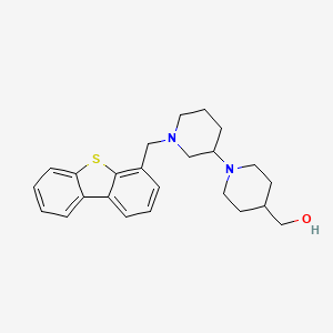 [1'-(dibenzo[b,d]thien-4-ylmethyl)-1,3'-bipiperidin-4-yl]methanol