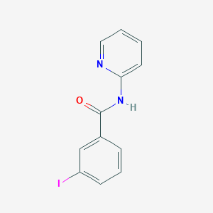 molecular formula C12H9IN2O B6108237 3-iodo-N-(pyridin-2-yl)benzamide 