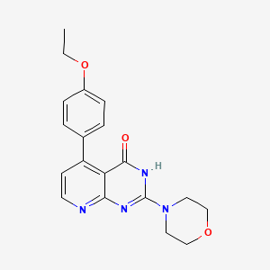 5-(4-ETHOXYPHENYL)-2-MORPHOLINOPYRIDO[2,3-D]PYRIMIDIN-4(3H)-ONE