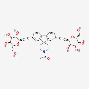 molecular formula C35H39NO11 B610836 Sibofimloc CAS No. 1616113-45-1