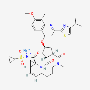 molecular formula C38H46N5NaO7S2 B610843 索非代 CAS No. 1241946-89-3
