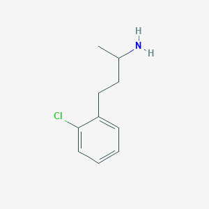 molecular formula C10H15Cl2N B610860 3-(2-Chloro-phenyl)-1-methyl-propylamine CAS No. 144887-95-6