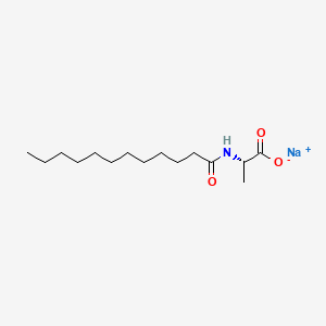 molecular formula C15H28NNaO3 B610911 Sodium N-lauroylalanine CAS No. 55535-58-5