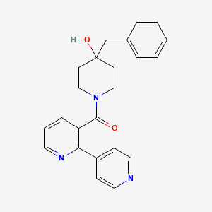molecular formula C23H23N3O2 B610926 Soticlestat CAS No. 1429505-03-2