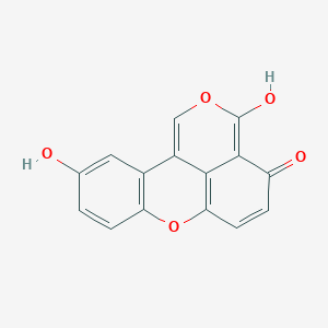 molecular formula C15H8O5 B610932 sparstolonin B CAS No. 1259330-61-4